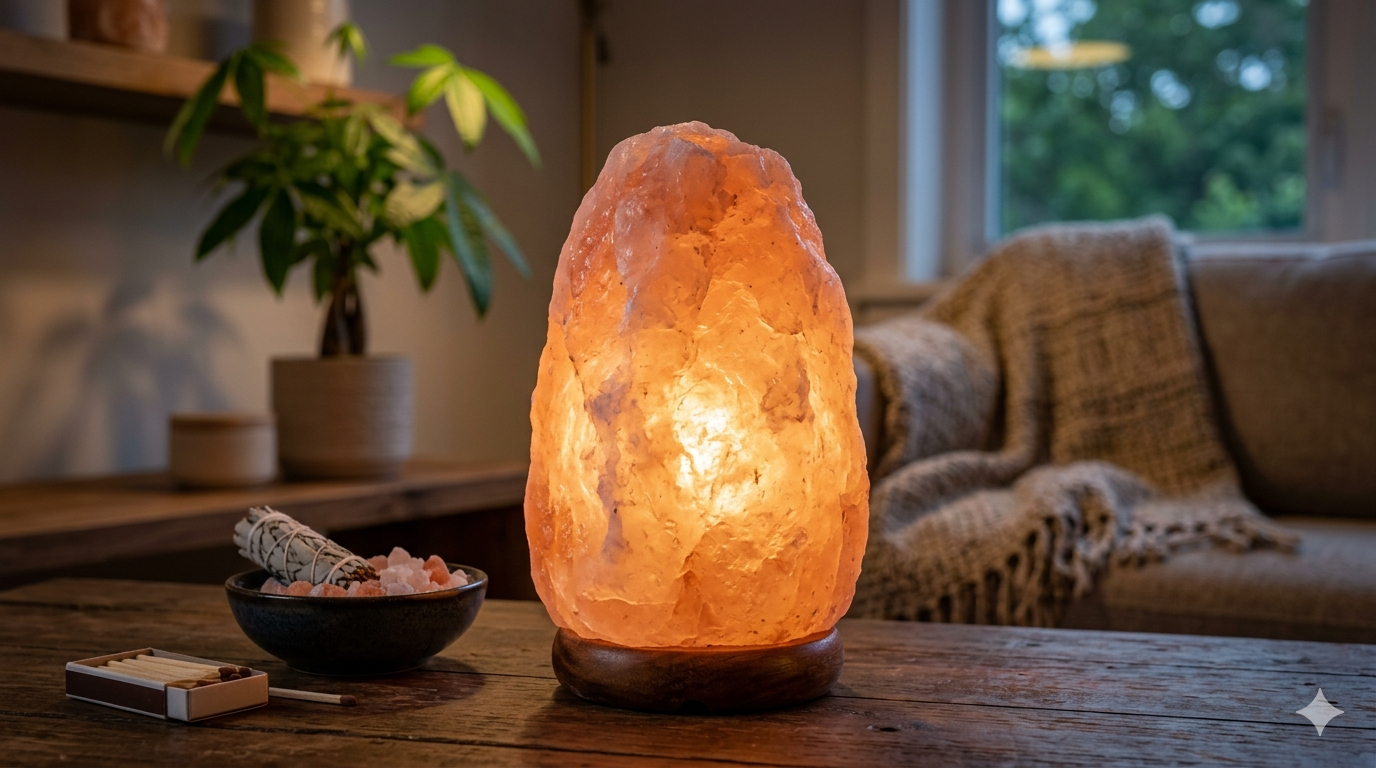 ヒマラヤ岩塩ランプ